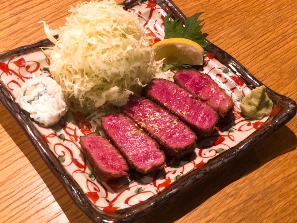 牛かつ　横濱川島屋1